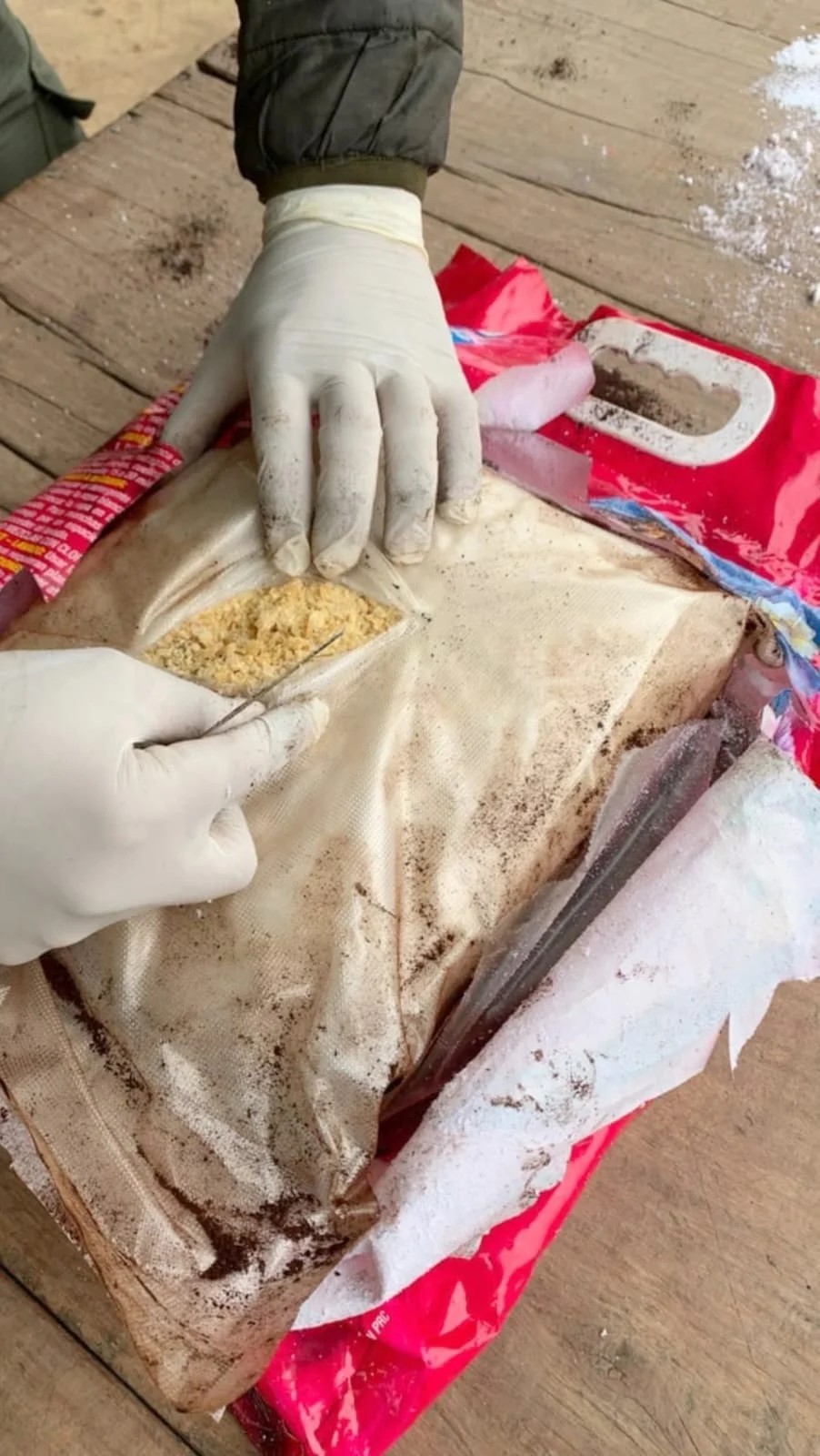 Aguas Blancas: cocaína oculta en un paquete de jabón